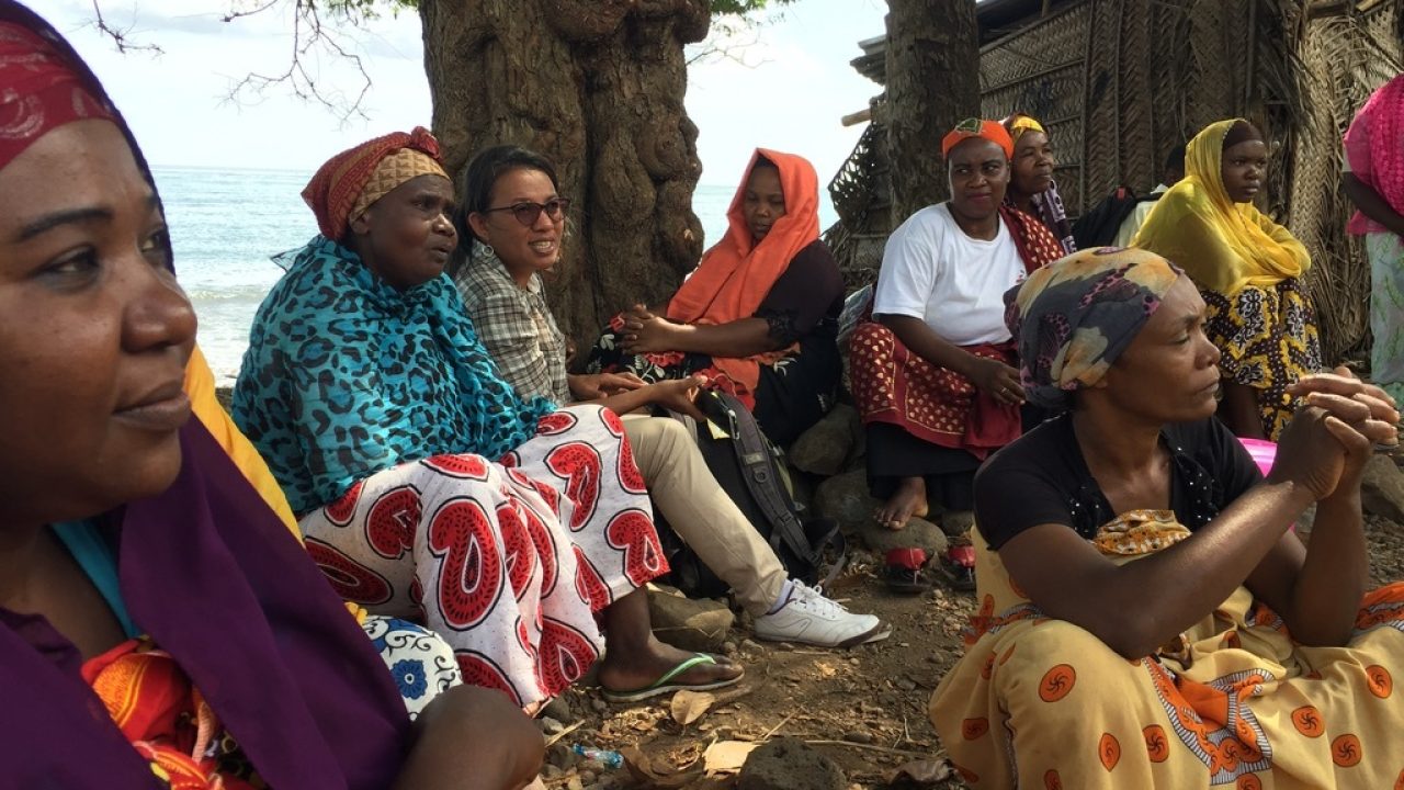 Women's group meeting in Anjouan, Comoros