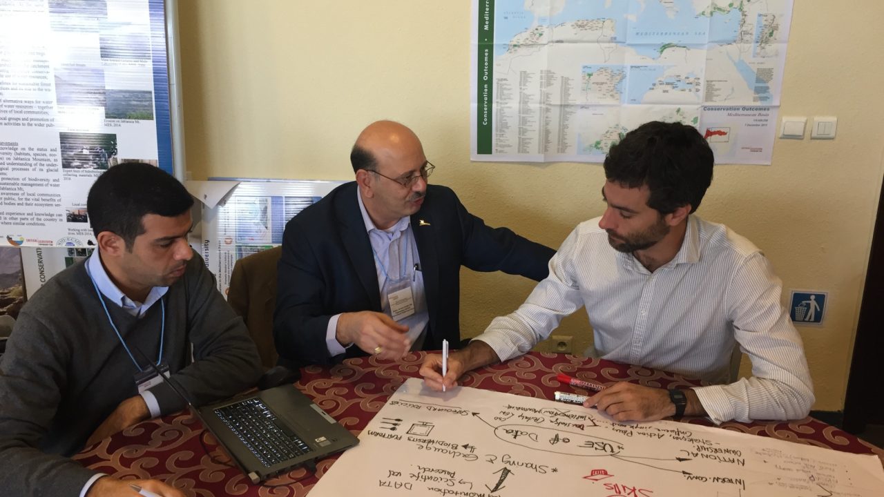 CEPF partners during strategy meeting in Tangiers, Morocco, 2016