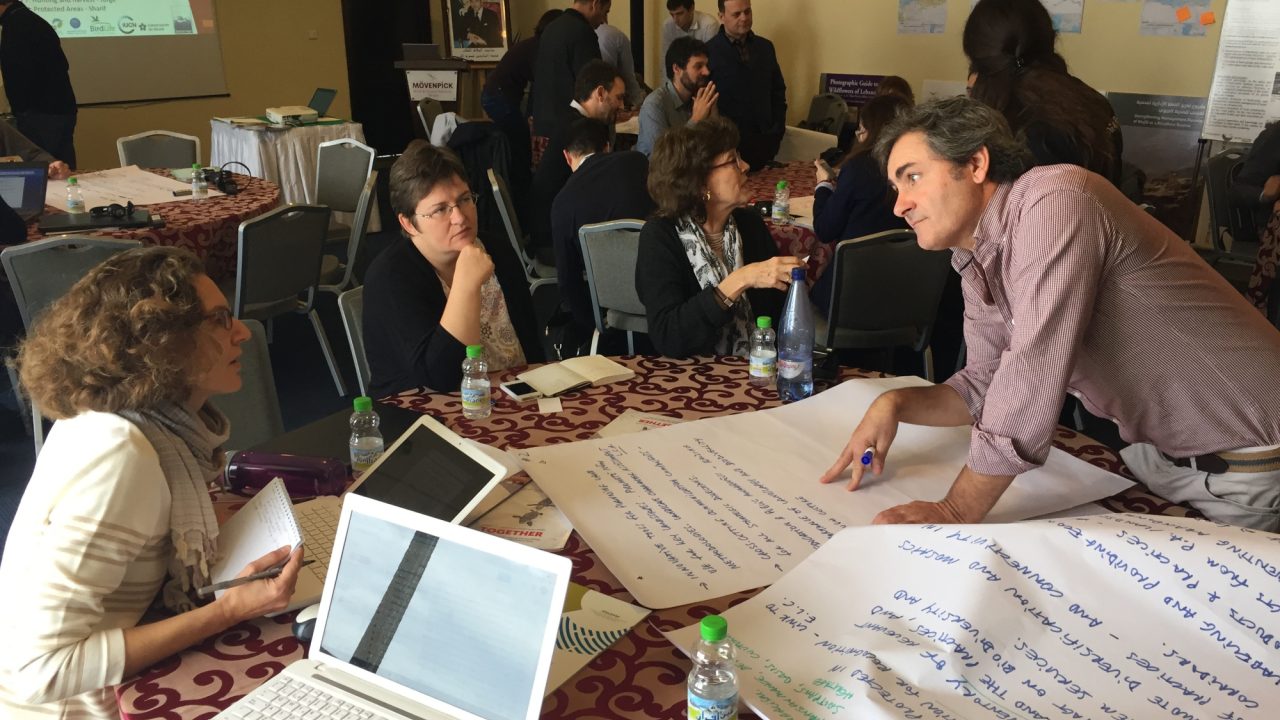 CEPF partners during strategy meeting in Tangiers, Morocco, 2016