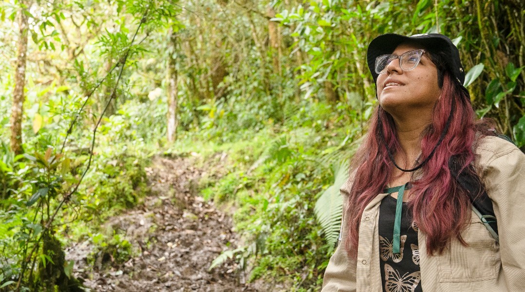 Photo of Peruvian biologist Fanny M. Cornejo